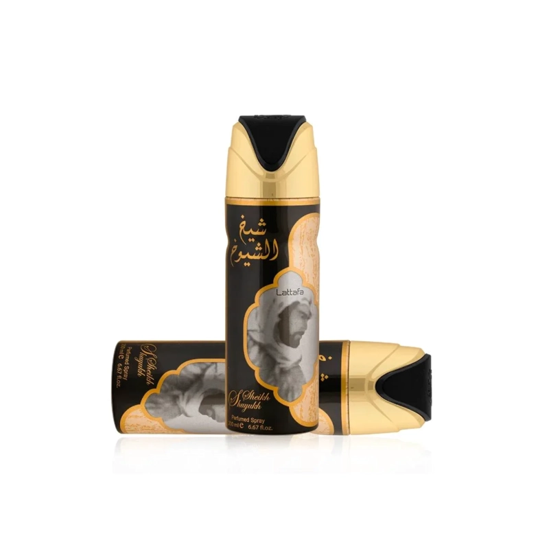 DESODORANTE SHEIKH AL SHUYUKH LUXE EDITION SPRAY LATTAFA 200ML UNISEX - 1