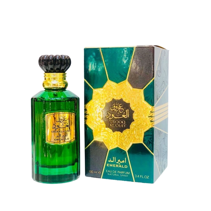 UROOQ AL OUD EMERALD EDP 100ML LATTAFA HOMBRE - 1