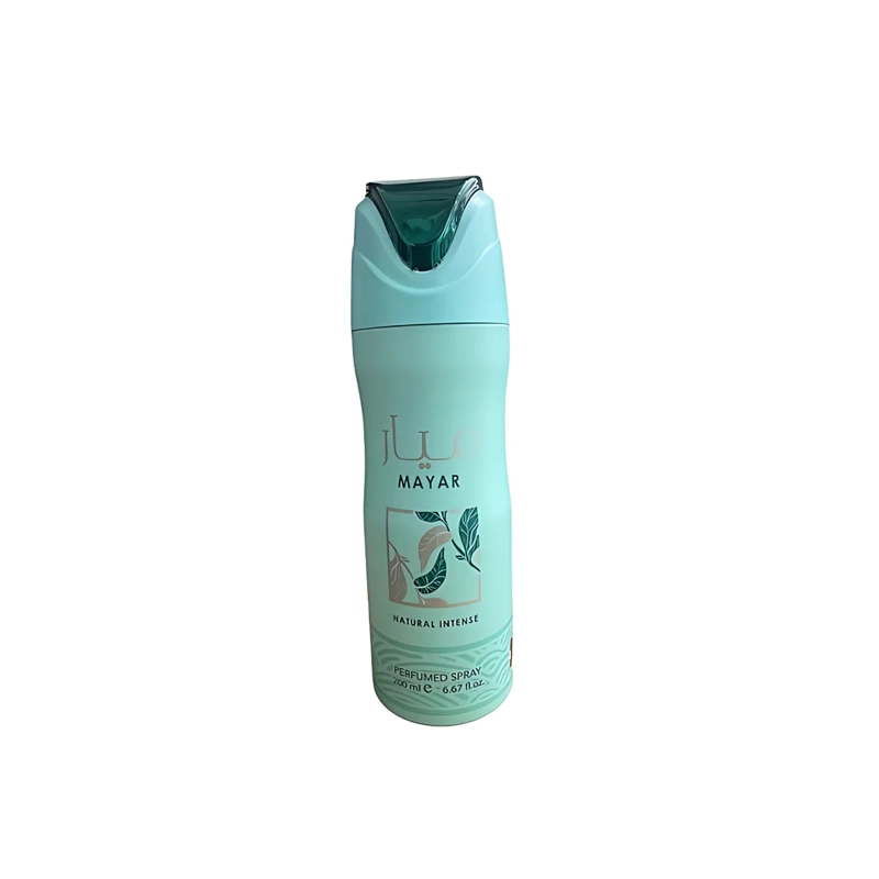 DESODORANTE MAYAR NATURAL INTENSE PERFUMED SPRAY LATTAFA 200ML MUJER - 1