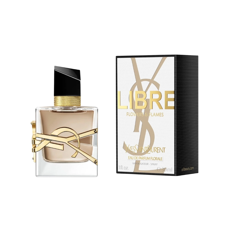 LIBRE FLOWERS & FLAMES YSL EDP FLORALE 30ML MUJER - 1
