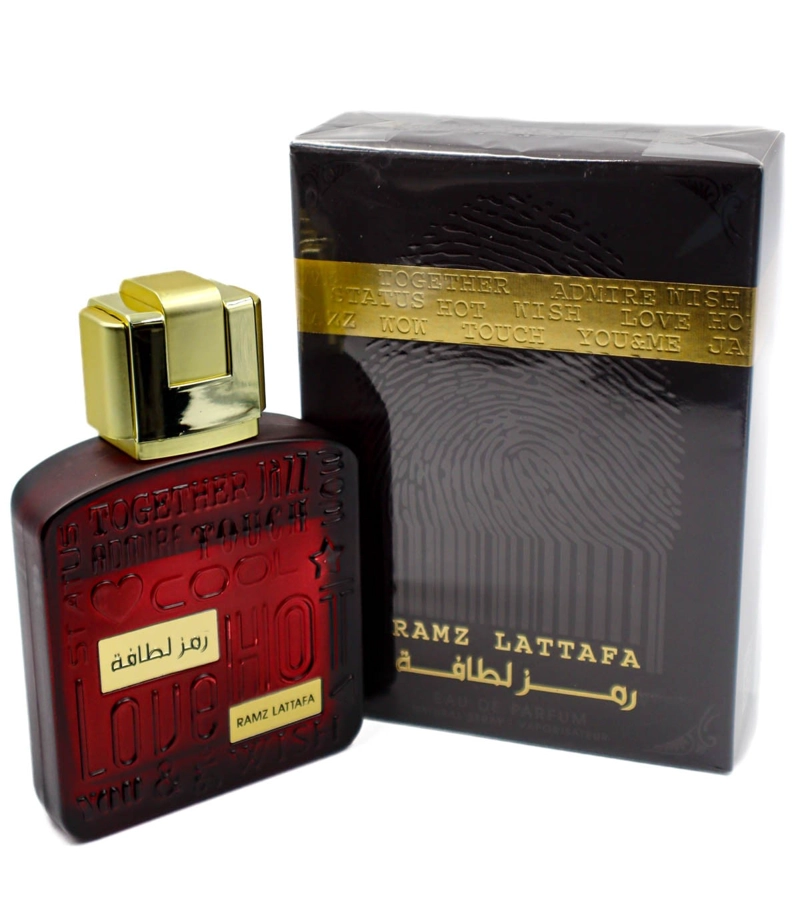 PEFUME RAMZ LATTAFA GOLD 100ML UNISEX LATTAFA PERFUME - 1