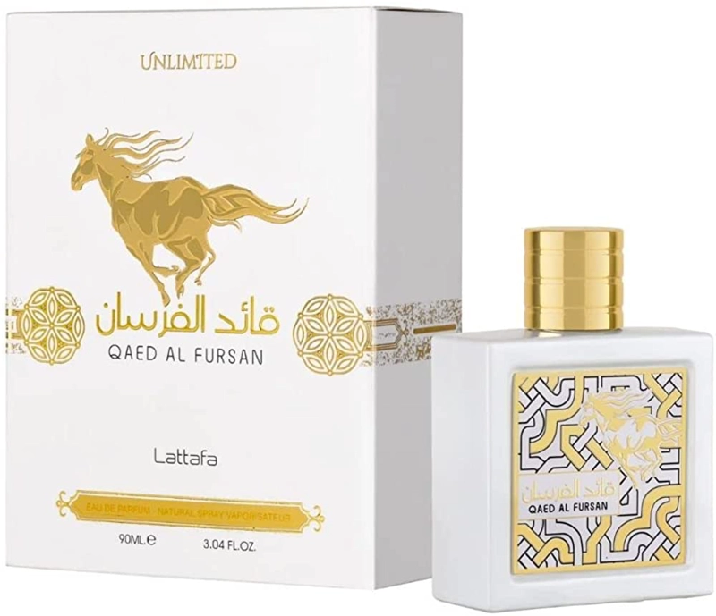 PERFUME QAED AL FURSAN 90ML UNISEX LATTAFA - 1