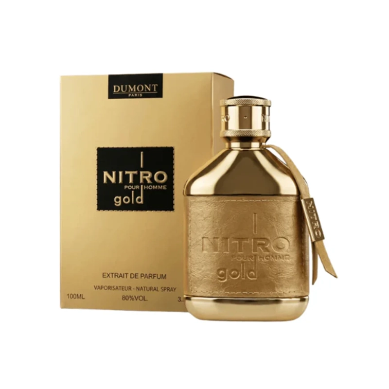 PERFUME NITRO GOLD DUMONT POUR HOMME EDP 100ML HOMBRE - 1