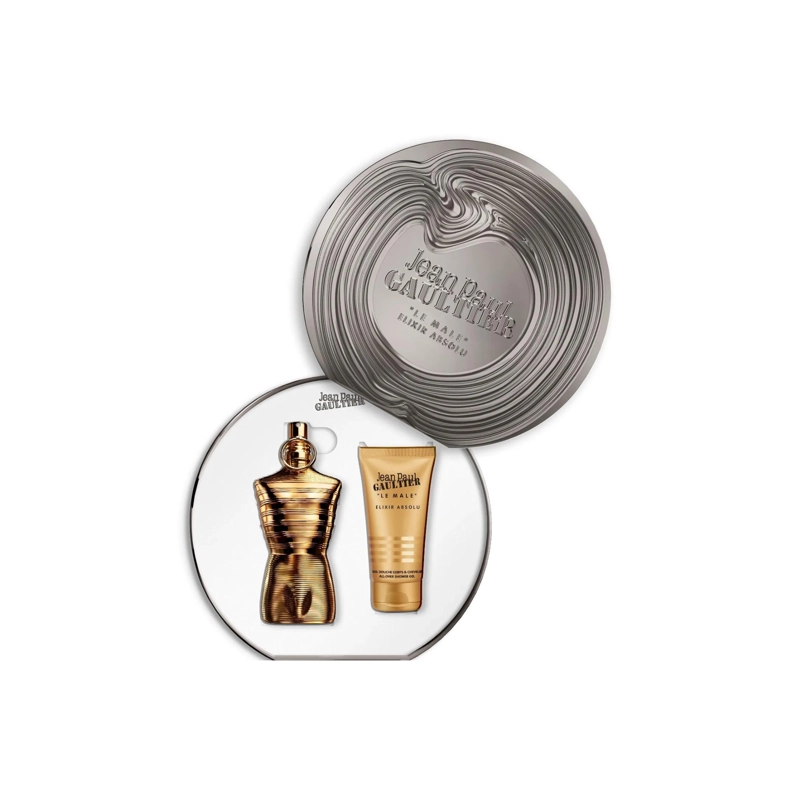 ESTUCHE JEAN PAUL GAULTIER LE MALE ELIXIR PARFUM 125ML + 75ML SHOWER GEL HOMBRE - 2