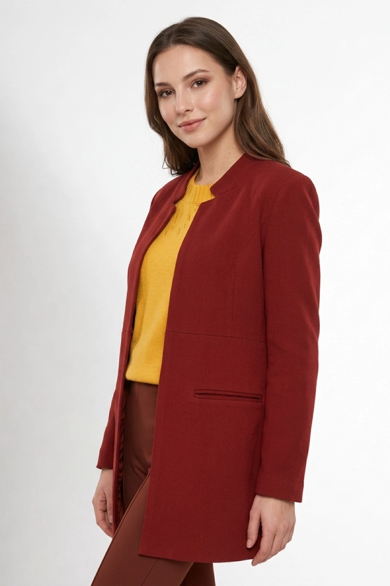 BLAZER LARGO TERRACOTA NICOPOLY - 3