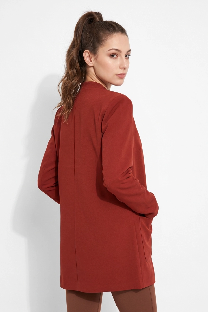 BLAZER LARGO TERRACOTA NICOPOLY - 4