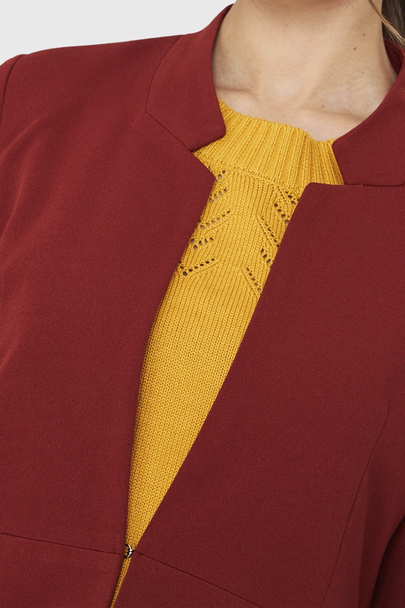 BLAZER LARGO TERRACOTA NICOPOLY - 6