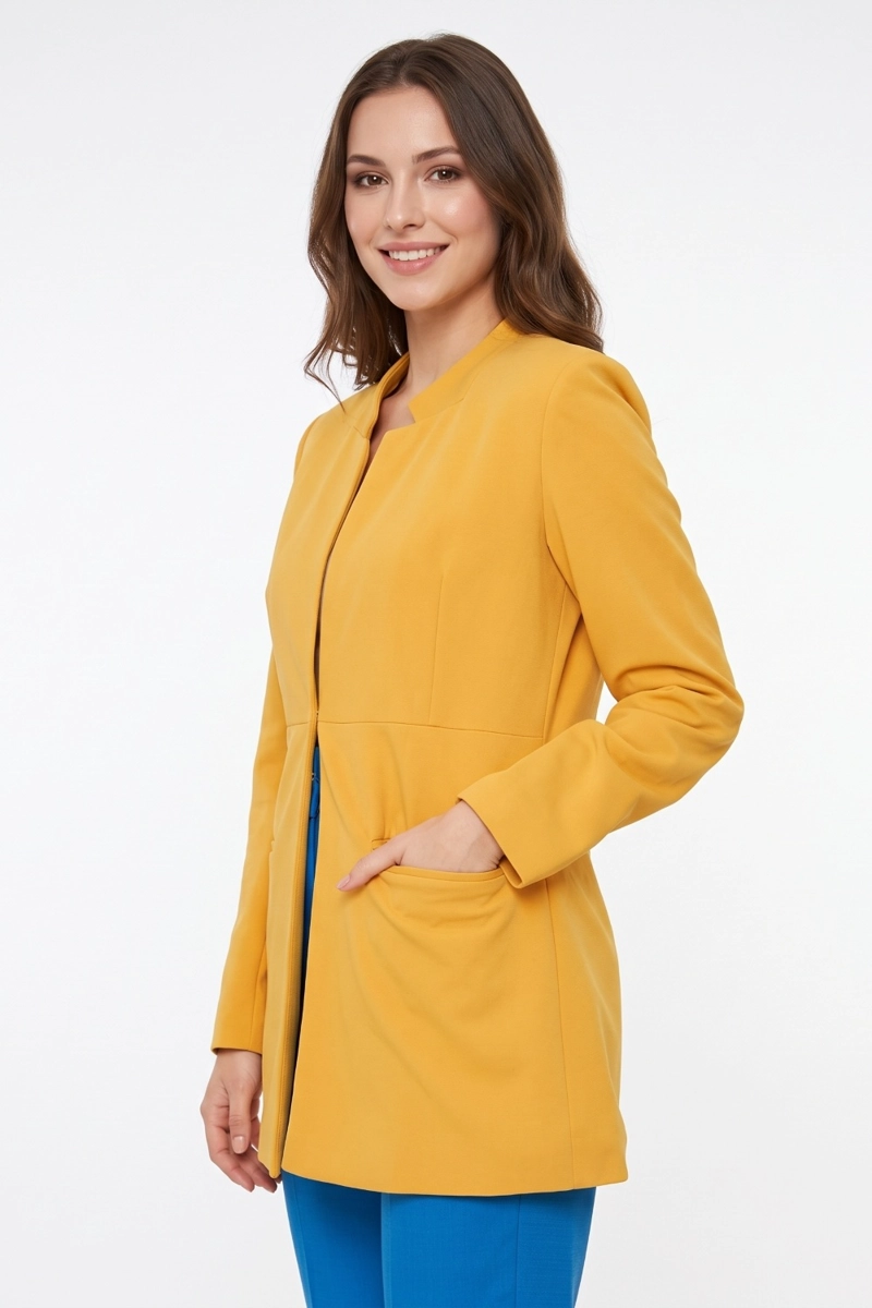 BLAZER LARGO AMARILLO NICOPOLY - 3