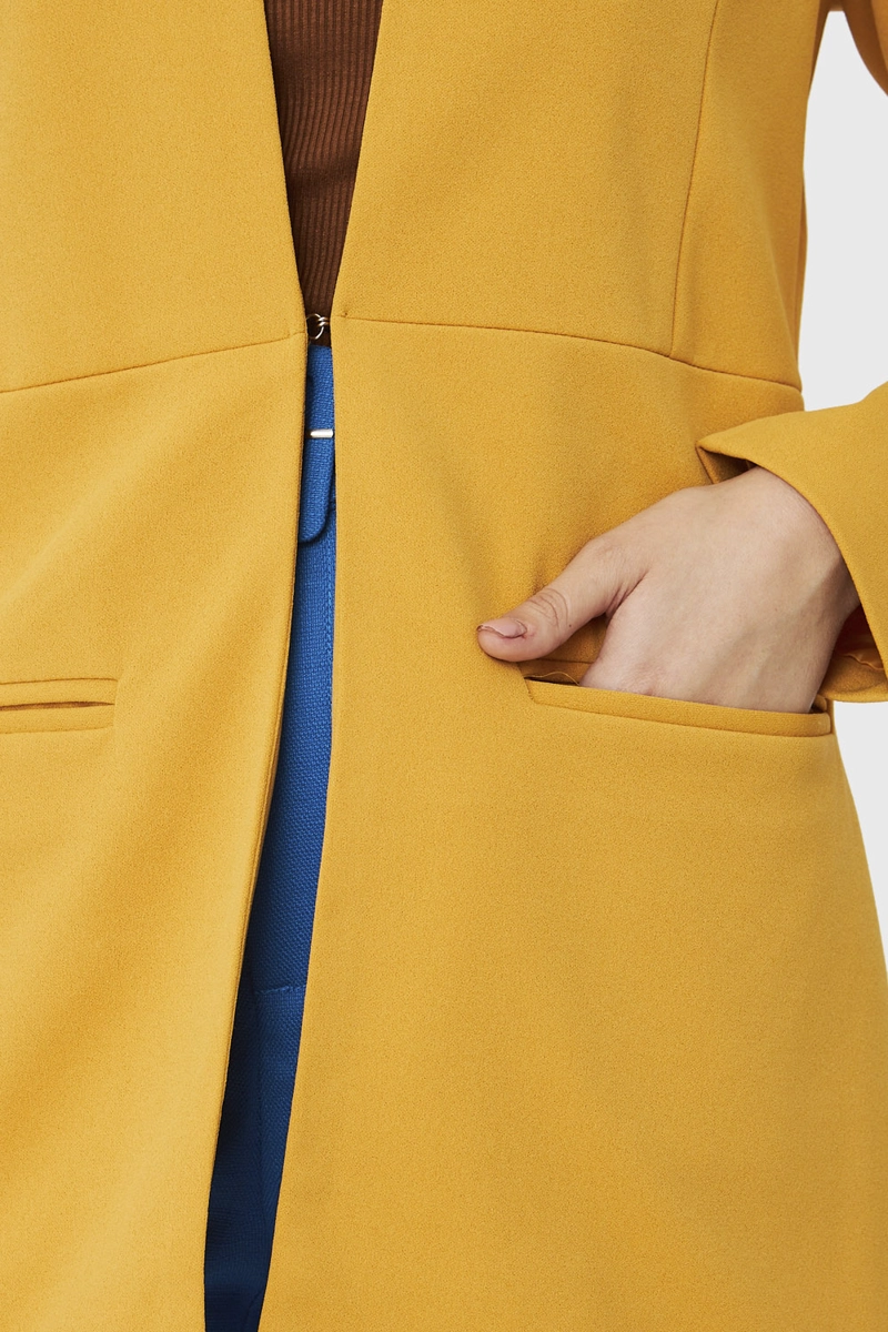 BLAZER LARGO AMARILLO NICOPOLY - 6