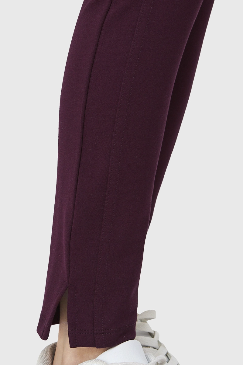 LEGGINS MUJER NICOPOLY BURDEO LEGGING TIRO ALTO ABERTURAS - 6