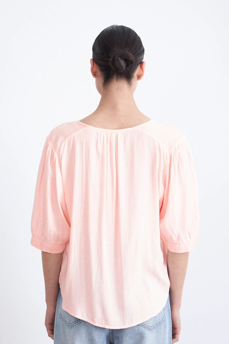 BLUSA HOLGADA ROSADO NICOPOLY - 4