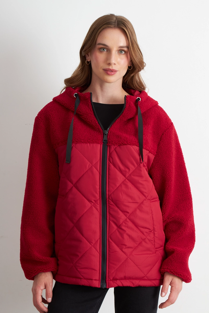 CHAQUETA MITAD CHIPORRO/PARKA ROJO NICOPOLY - 1