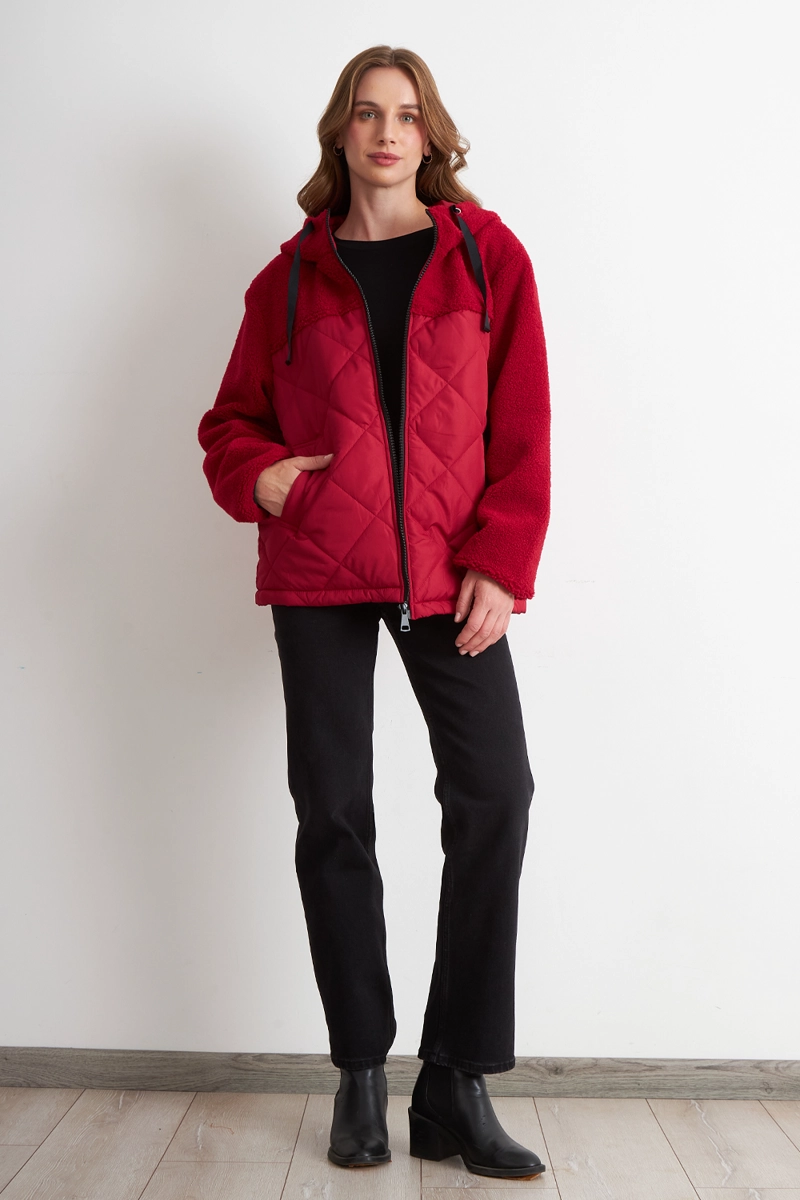 CHAQUETA MITAD CHIPORRO/PARKA ROJO NICOPOLY - 2