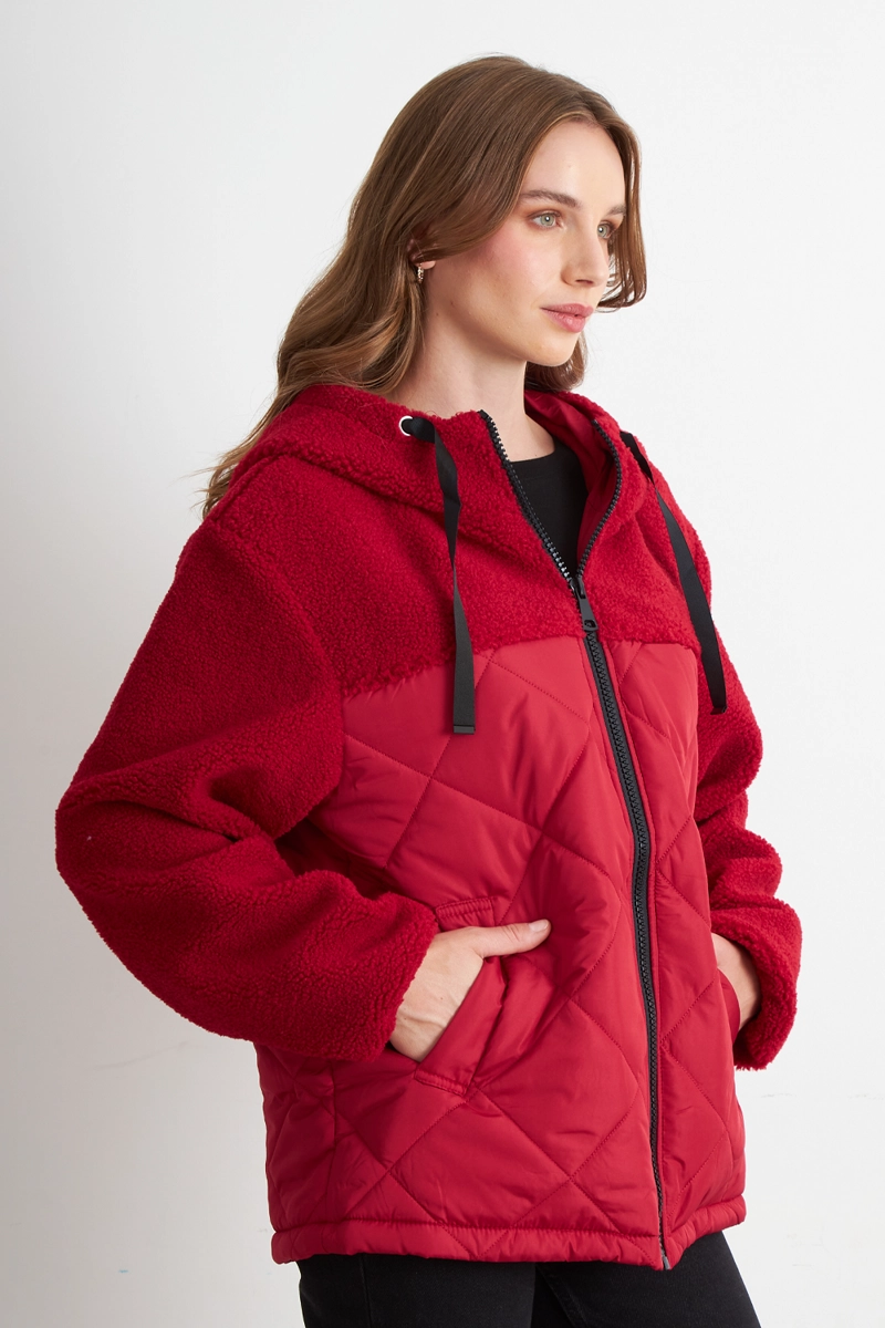 CHAQUETA MITAD CHIPORRO/PARKA ROJO NICOPOLY - 3
