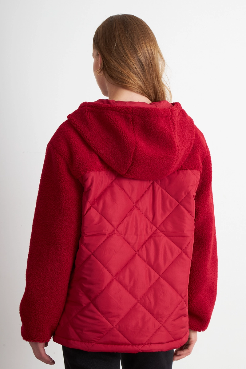 CHAQUETA MITAD CHIPORRO/PARKA ROJO NICOPOLY - 4