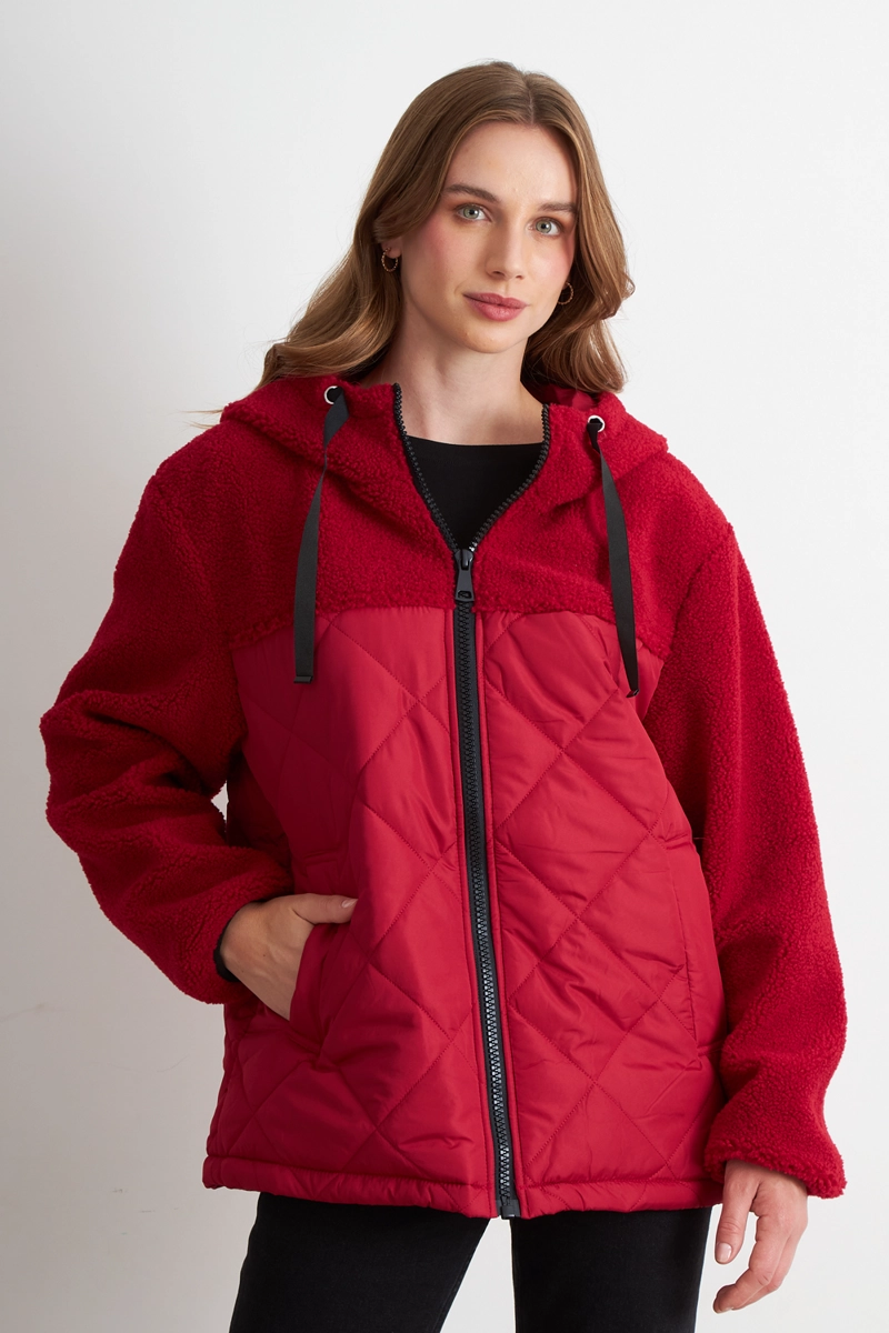 CHAQUETA MITAD CHIPORRO/PARKA ROJO NICOPOLY - 5