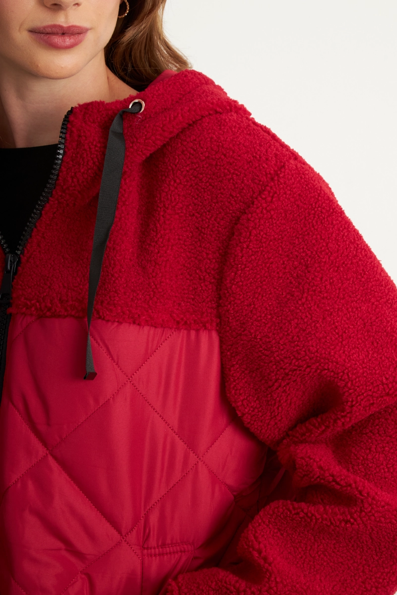 CHAQUETA MITAD CHIPORRO/PARKA ROJO NICOPOLY - 6