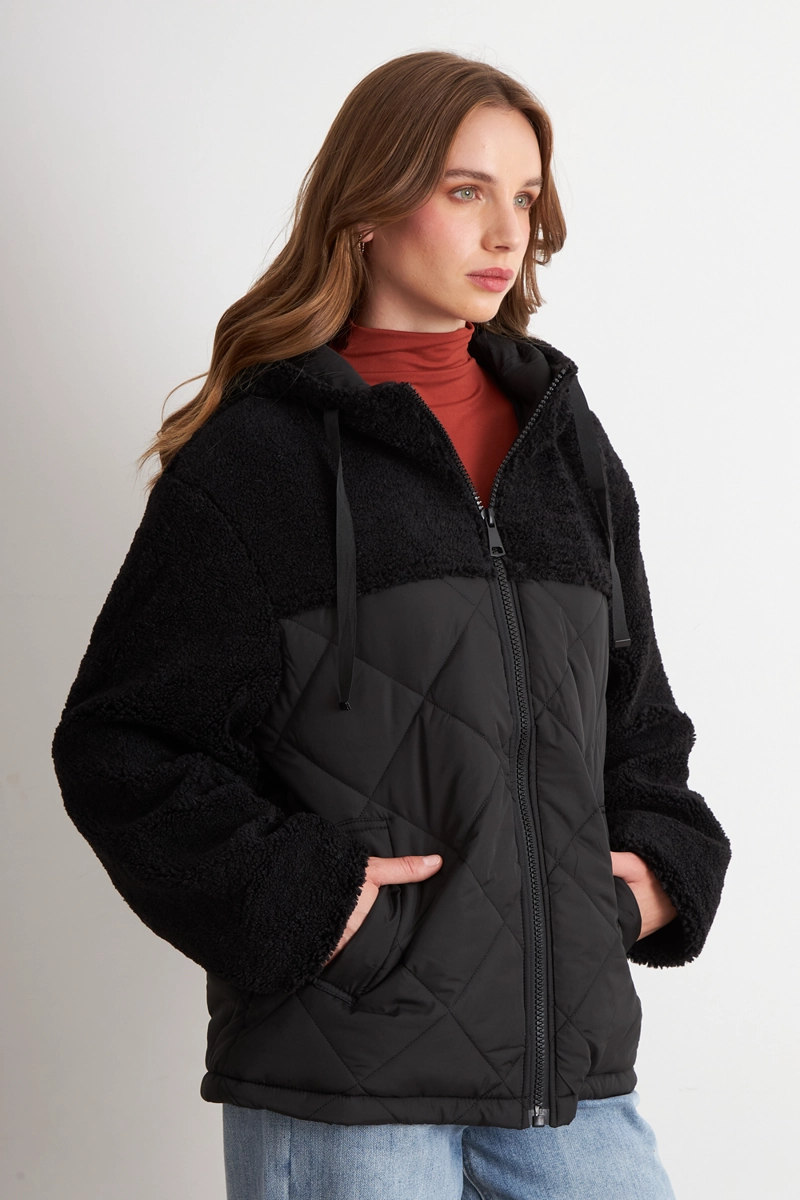 CHAQUETA MITAD CHIPORRO/PARKA NEGRO NICOPOLY - 3