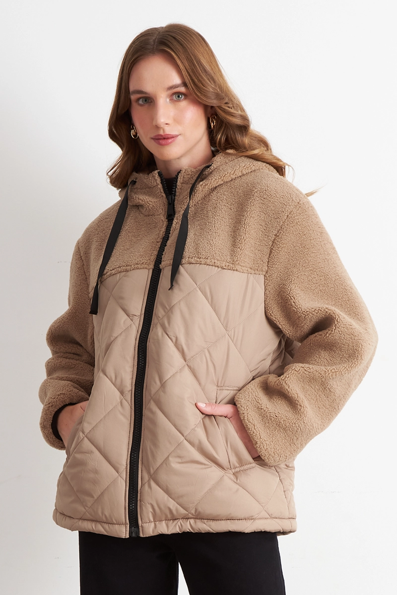 CHAQUETA MITAD CHIPORRO/PARKA KHAKI NICOPOLY - 1