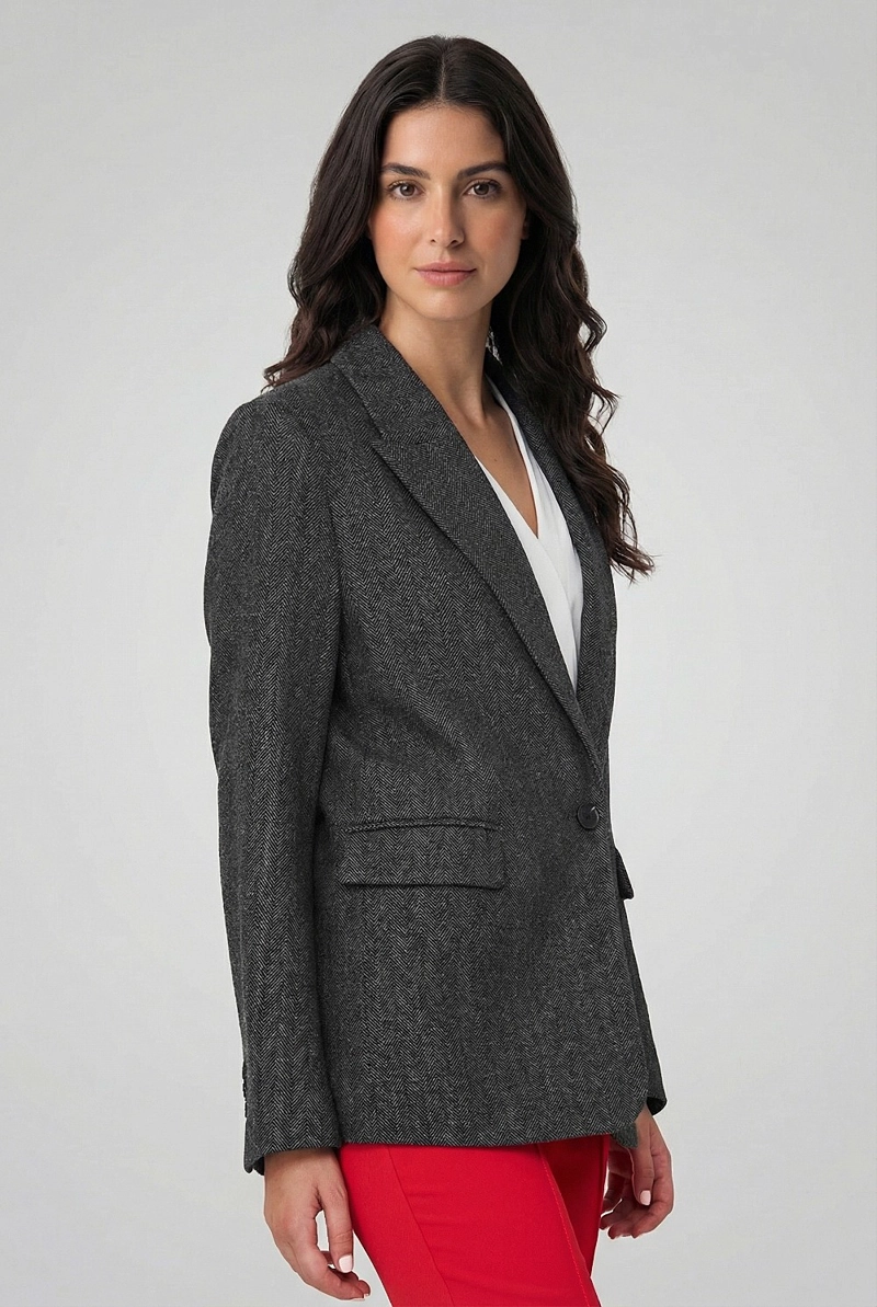 BLAZER PATRON ESPIGA GRAFITO NICOPOLY - 3