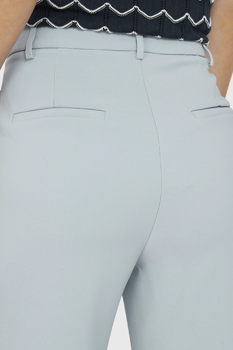 PANTALÓN MUJER NICOPOLY CELESTE PIERNA ANCHA - 6