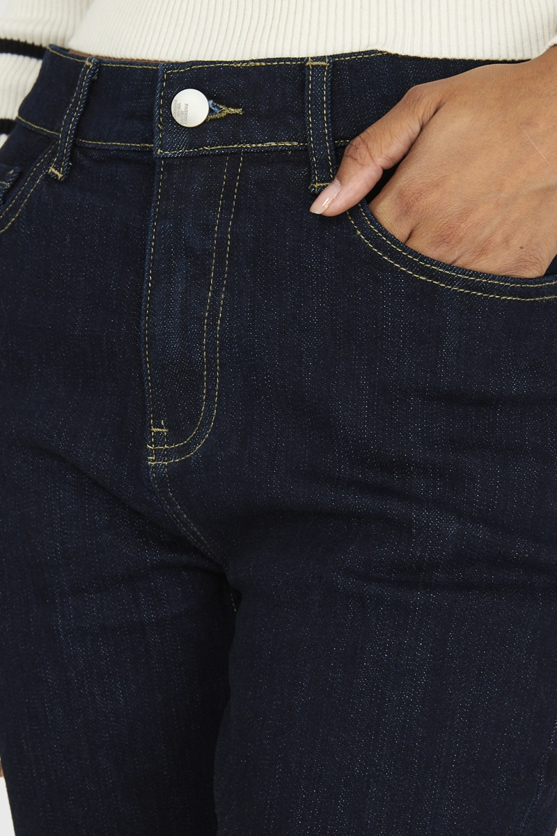 JEANS FLARE AZUL MARINO NICOPOLY - 6
