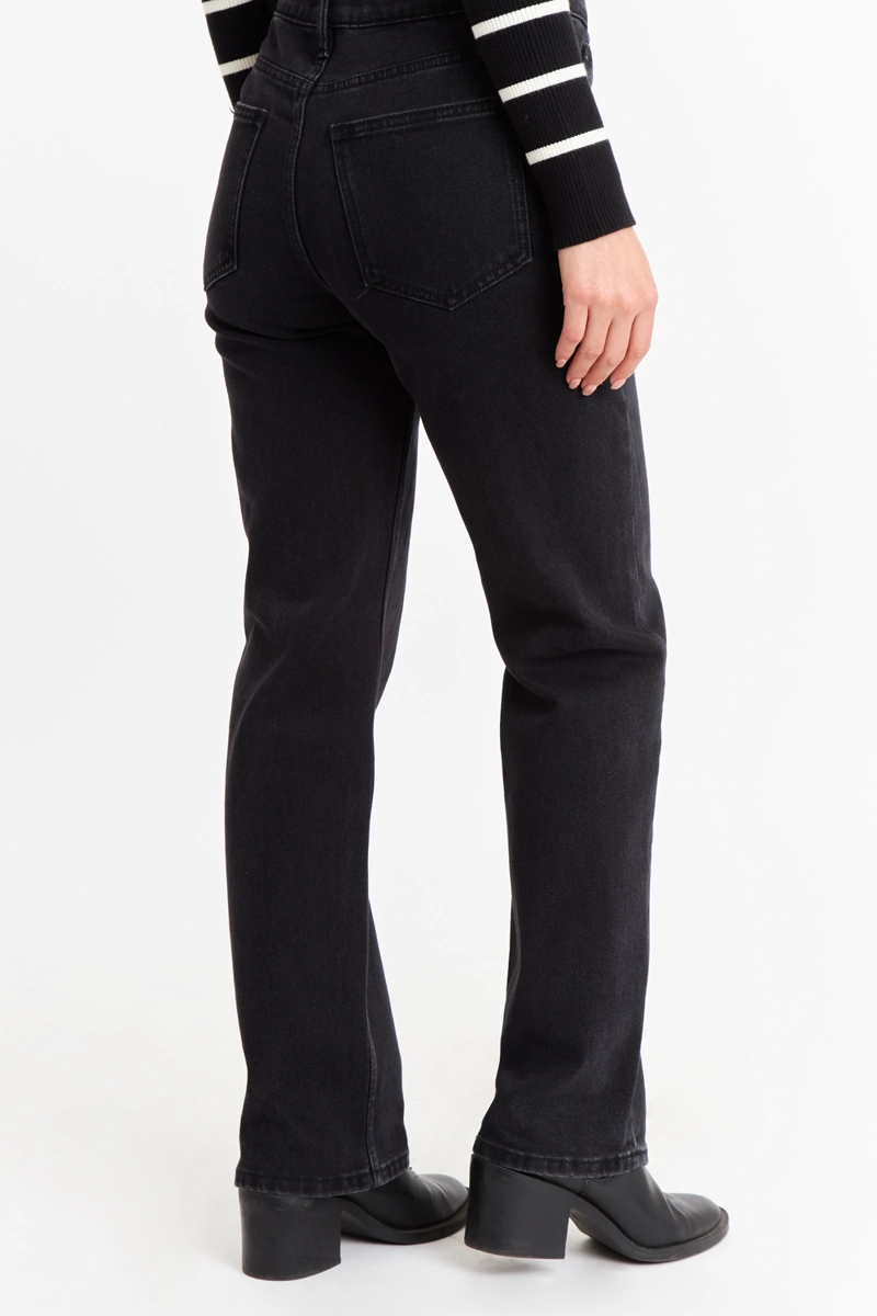 JEANS BASICO RECTO NEGRO NICOPOLY - 4