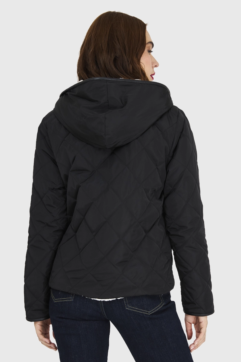 CHAQUETA REVERSIBLE NEGRO NICOPOLY - 4