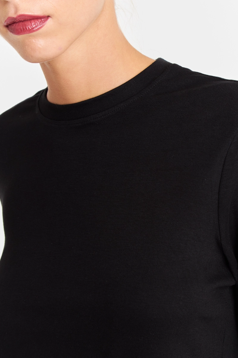 POLERA CUELLO REDONDO NEGRO NICOPOLY - 6
