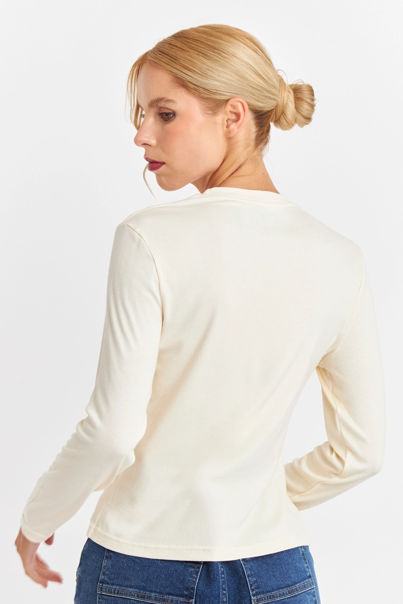 POLERA CUELLO REDONDO BLANCO NICOPOLY - 4