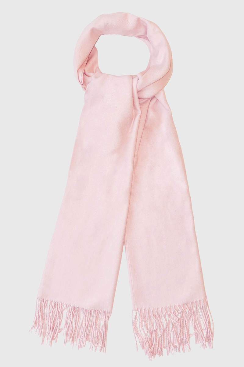 BUFANDA SUAVE ROSADO PASTEL MUJER NICOPOLY - 3