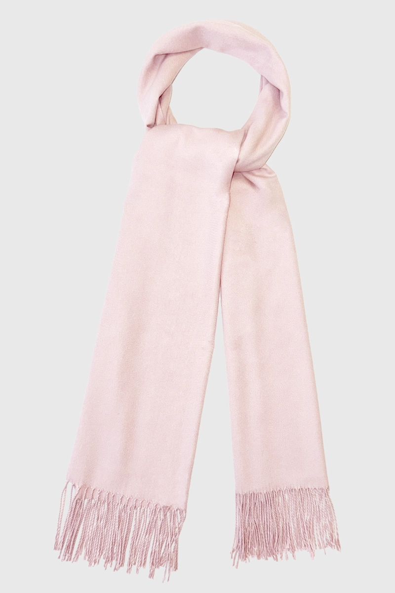 BUFANDA SUAVE ROSADO CLARO NICOPOLY - 3