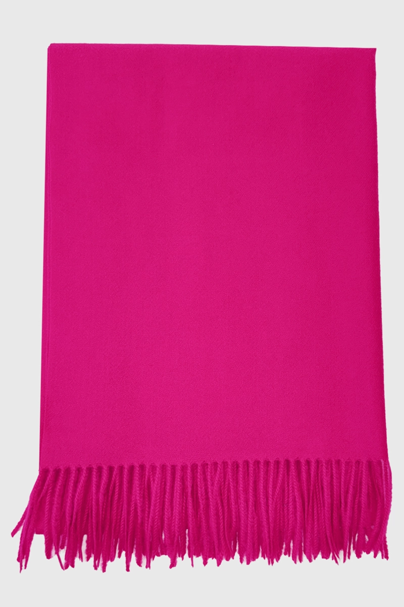 BUFANDA GRUESA FUCSIA MUJER NICOPOLY - 2