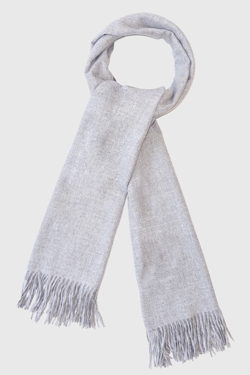 BUFANDA GRUESA GRIS MUJER NICOPOLY - 3