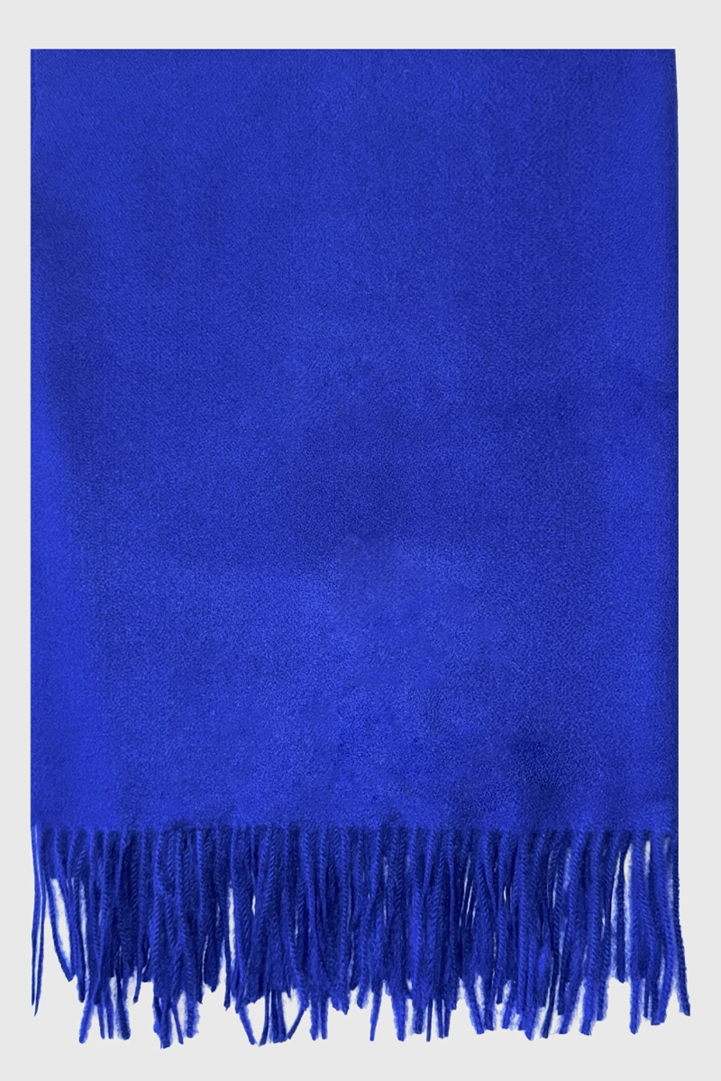 BUFANDA GRUESA AZUL ELE CTRICO NICOPOLY - 2