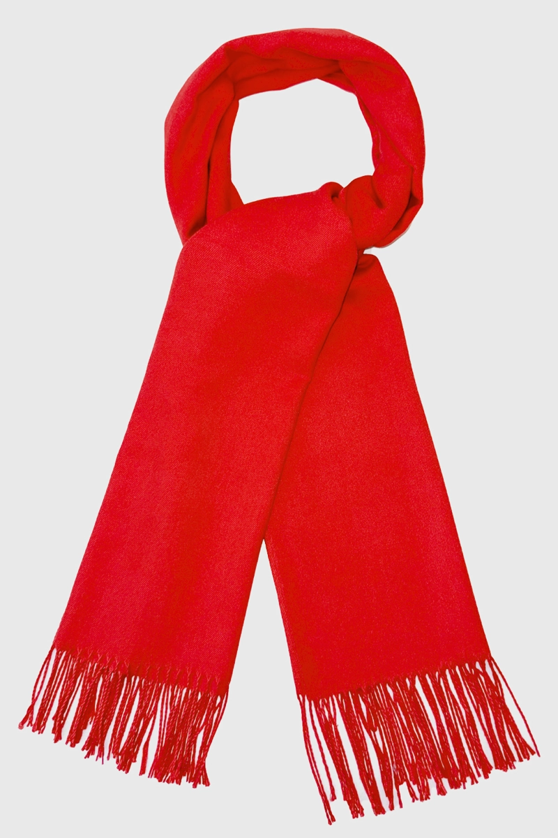 BUFANDA SUAVE ROJO MUJER NICOPOLY - 3