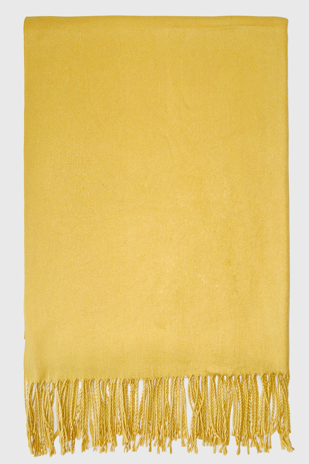 BUFANDA SUAVE AMARILLO NICOPOLY - 2
