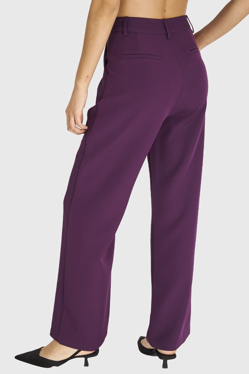 PANTALON BASICO MORADO NICOPOLY - 4