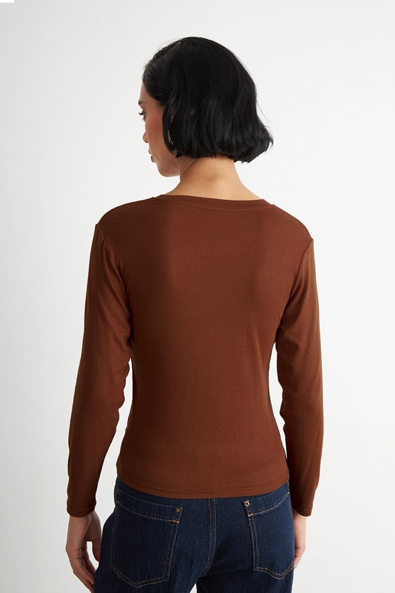 POLERA MANGA LARGA CUELLO REDONDO OXIDO NICOPOLY - 4