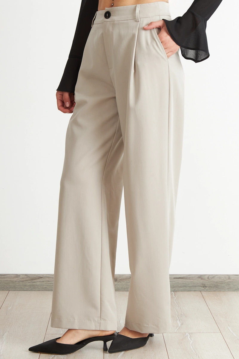 PANTALON VESTIR RECTO KHAKI NICOPOLY - 3