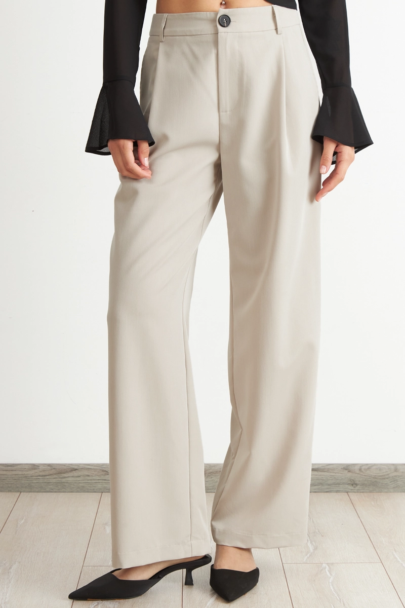 PANTALON VESTIR RECTO KHAKI NICOPOLY - 5