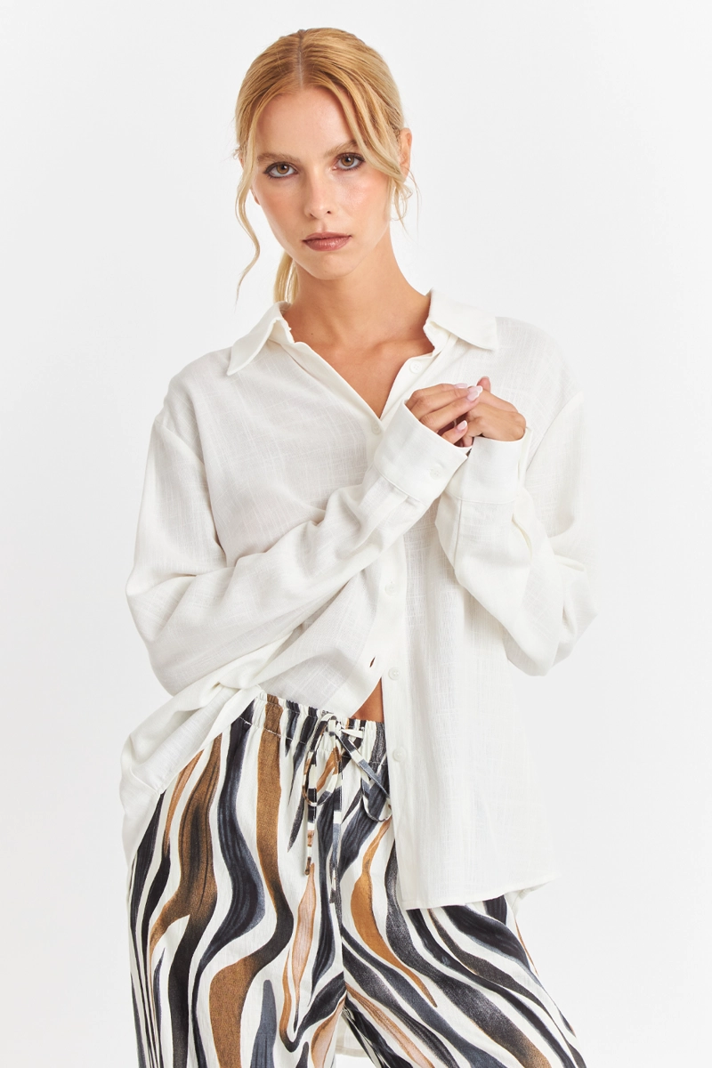 CAMISA BOTONERA ESPALDA BLANCO NICOPOLY - 5