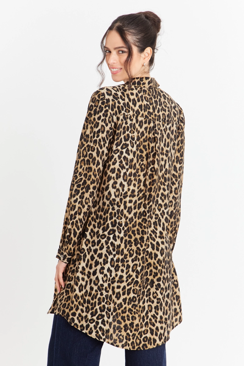 VESTIDO TIPO CAMISERO  NICOPOLY - 4