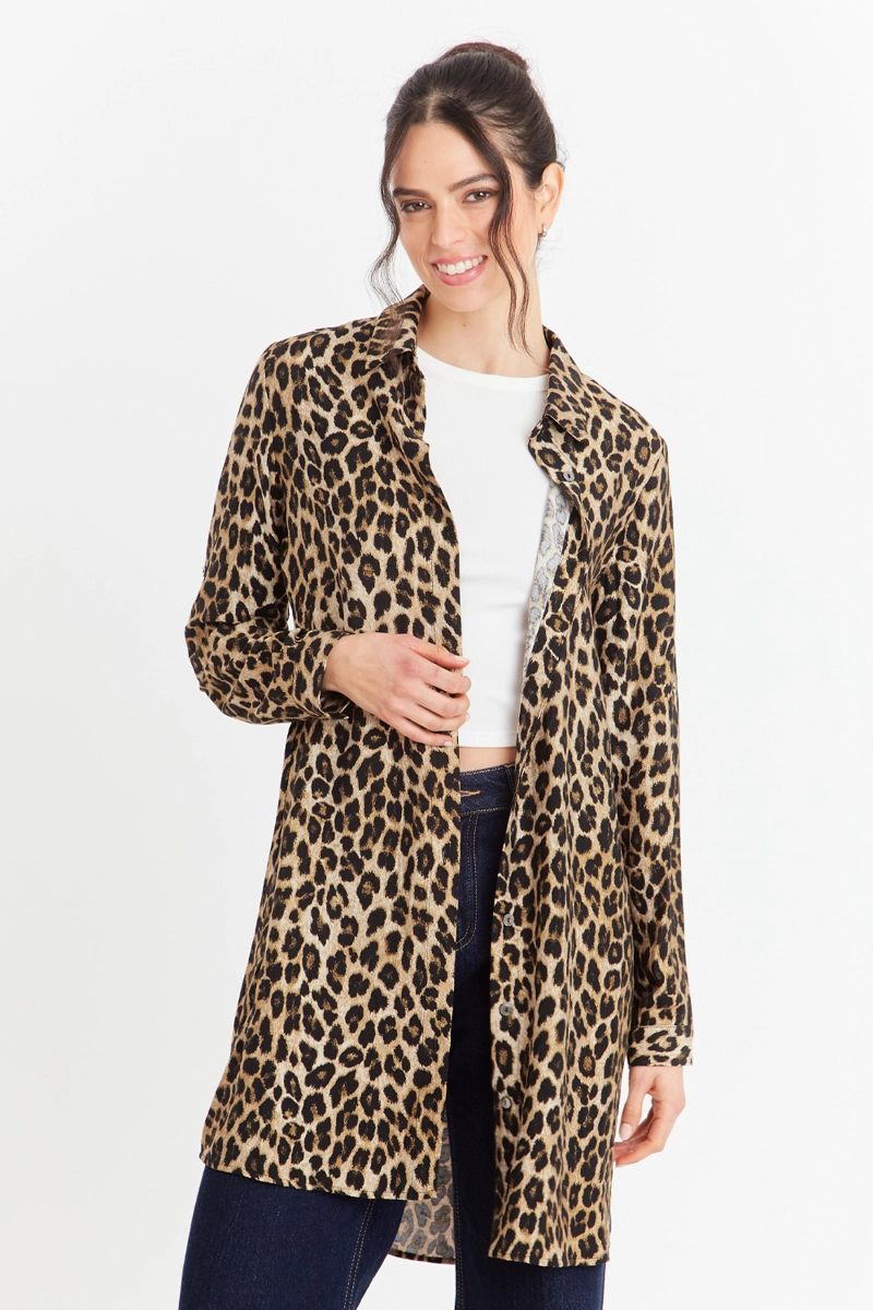 VESTIDO TIPO CAMISERO  NICOPOLY - 5