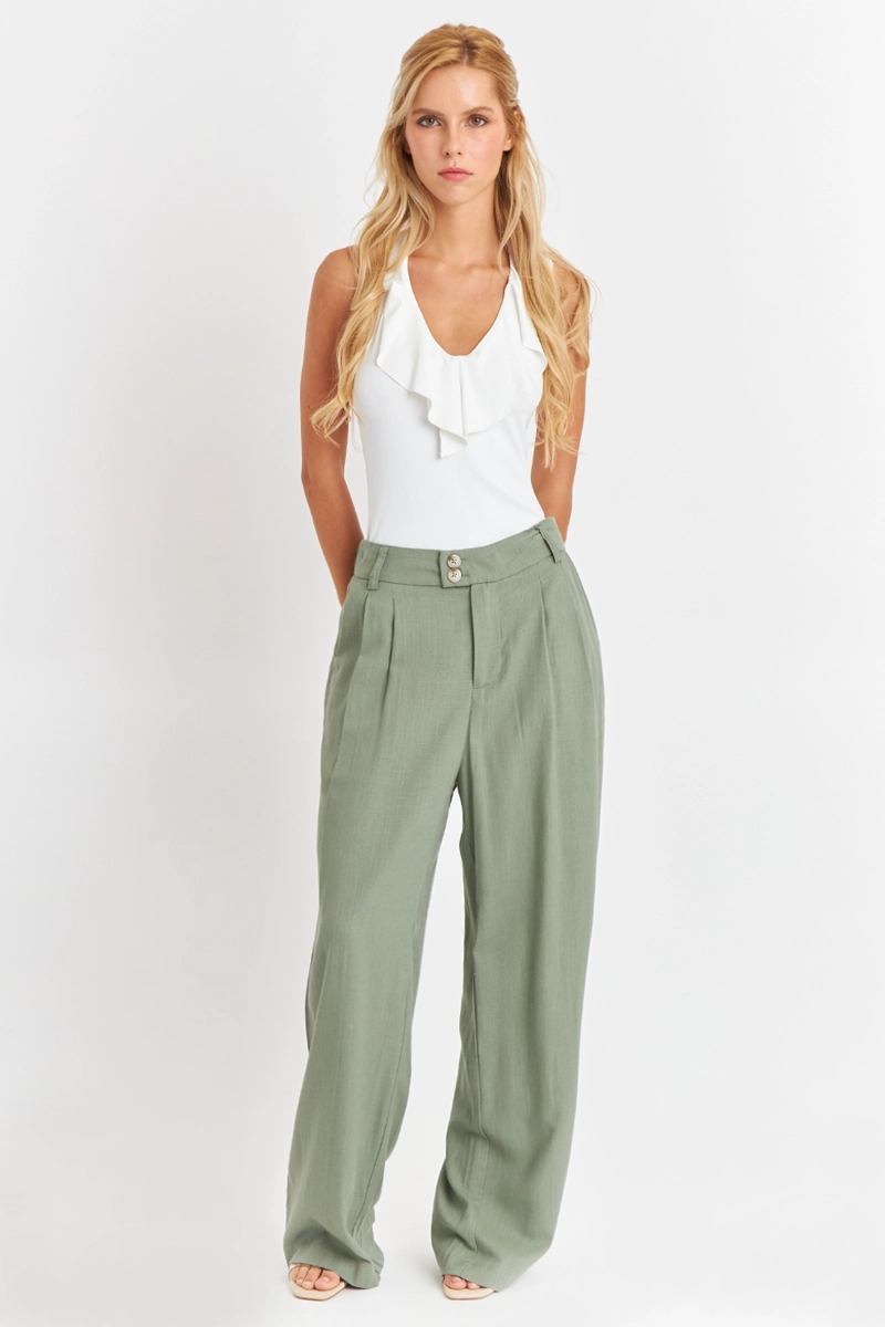 BODY ESCOTE VOLANTES BLANCO NICOPOLY - 2