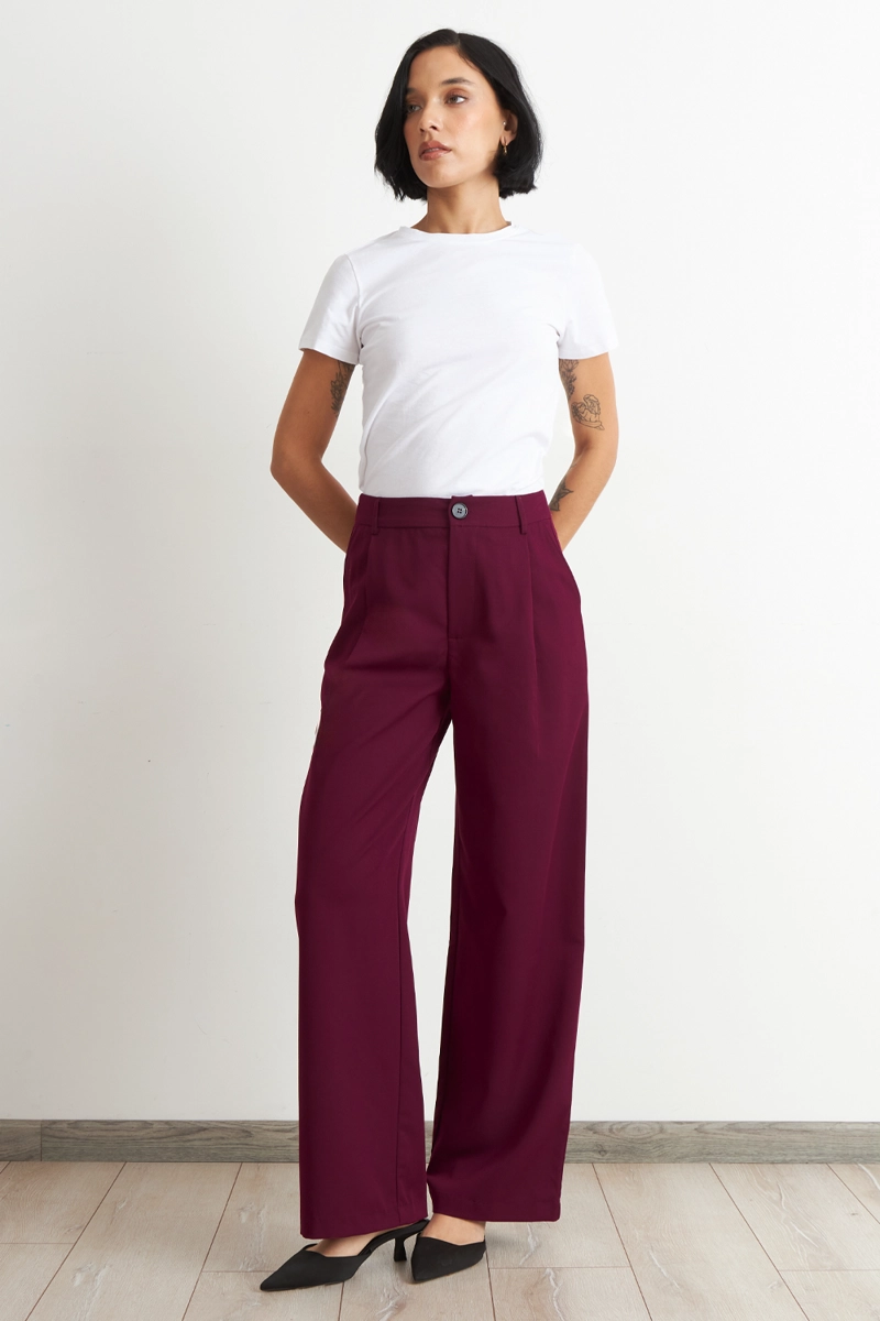 PANTALON VESTIR RECTO BURDEO NICOPOLY - 2