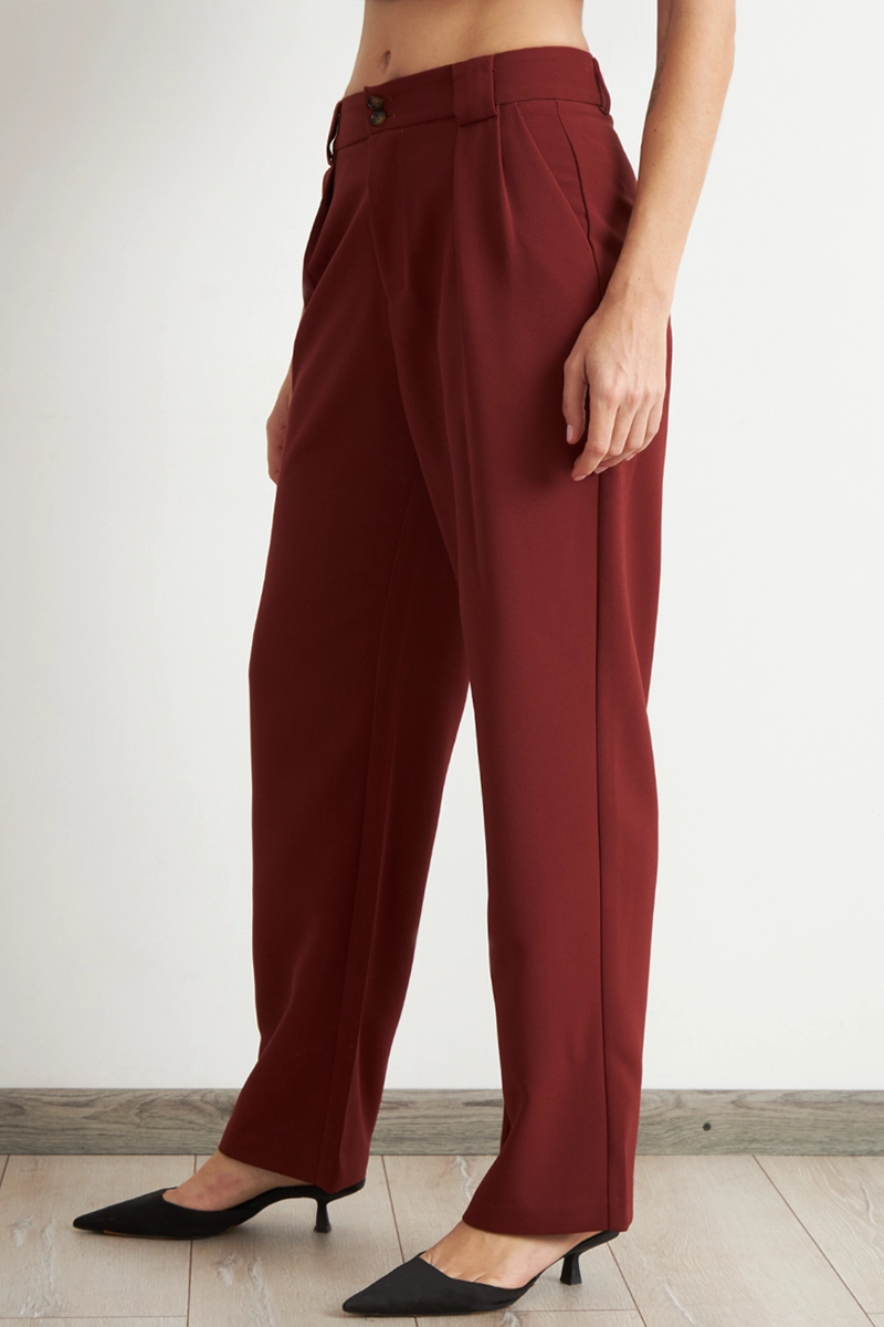 PANTALON RECTO CON PINZA OXIDO NICOPOLY - 3