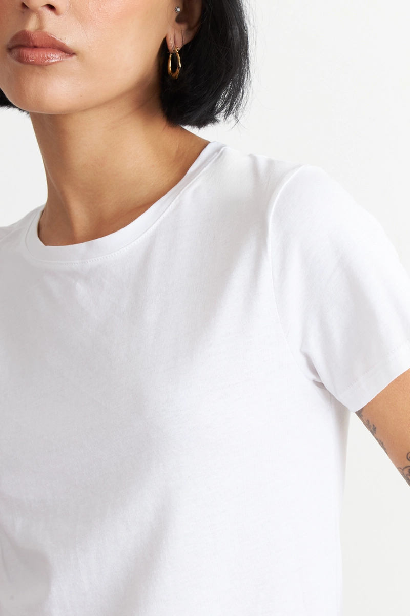 POLERA BASICA CUELLO REDONDO BLANCO NICOPOLY - 6