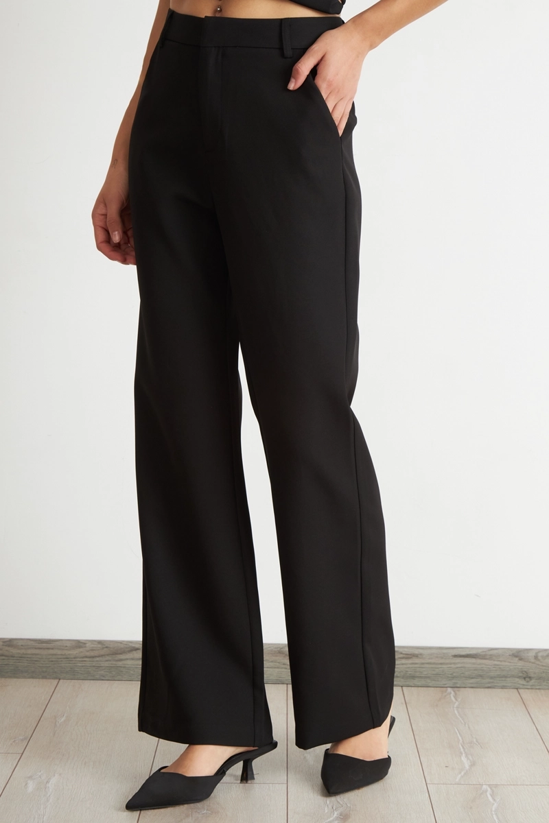 PANTALON BASICO NEGRO NICOPOLY - 3