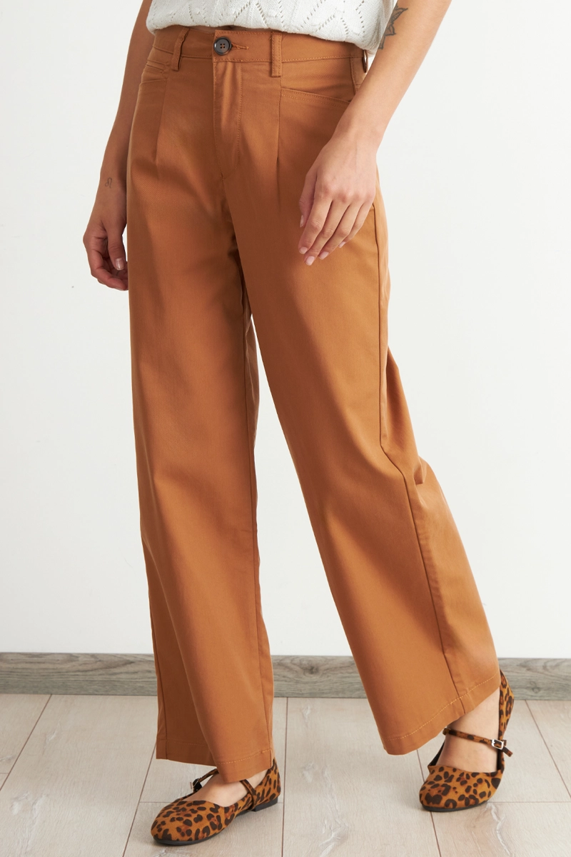 JEANS CORTE RECTO KHAKI NICOPOLY - 3